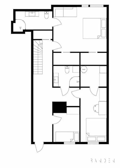 Large Modern Apartment In Bergen City Center! Норвегия